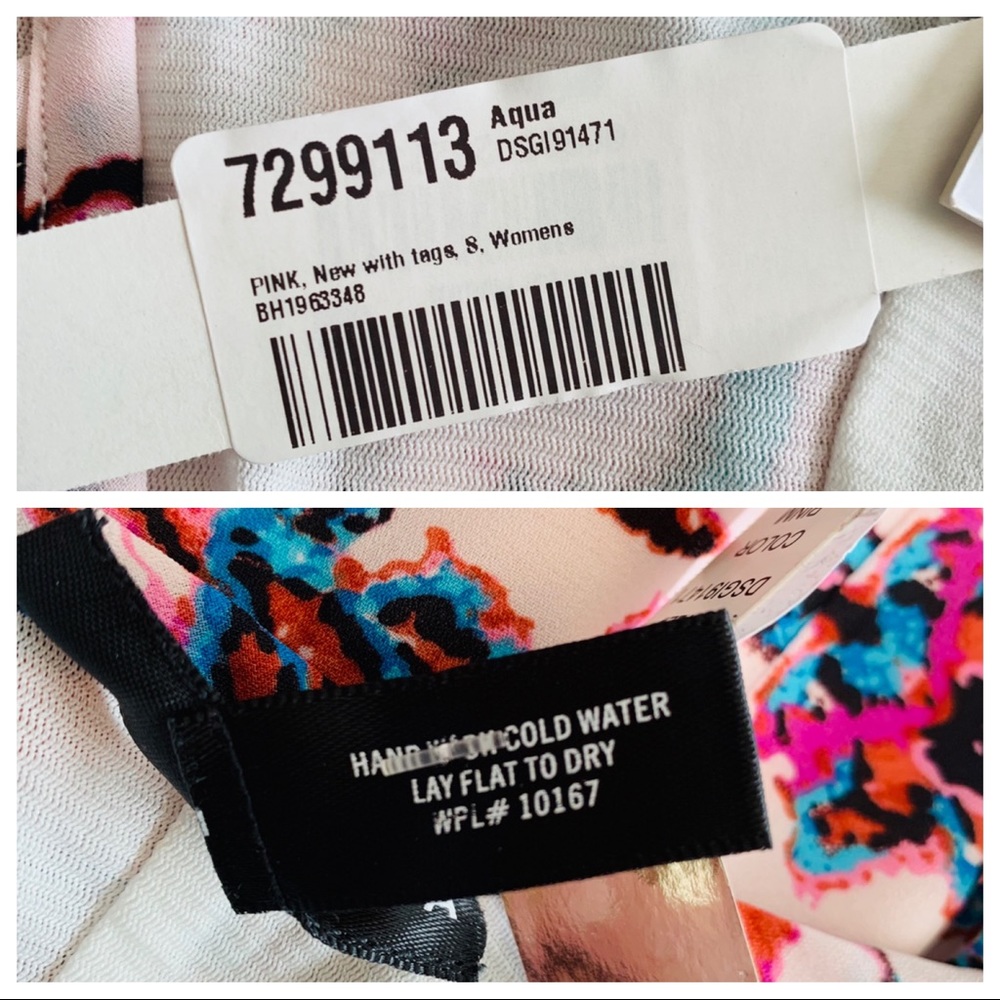 NWT Aqua Loose Fit Babydoll Boho Dress - Picture 8 of 8